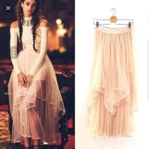 Free People Tulle Midi Skirt 💓